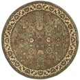 thumbnail image 2 of SAFAVIEH Classic Fredrick Oriental Wool Area Rug, Celadon/Ivory, 8' x 8' Round, 2 of 8