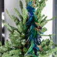 thumbnail image 3 of Artificial Birds Feather 2pcs Christmas Tree Peacocks Decor Ornaments, 3 of 12
