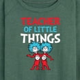 thumbnail image 3 of Dr. Seuss - Teacher Of Little Things - Women's Lightweight French Terry Long Sleeve Shirt, 3 of 6