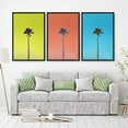 thumbnail image 2 of IDEA4WALL 3 Piece Canvas Wall Art Tropical Palm Trees Canvas Prints Framed Wall Art Decor, 2 of 4