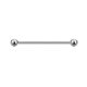 thumbnail image 3 of 2 Piezas Hombres Chapado en Oro Tono Acero Collar alfiler Corbata Camisa Collar Stud Barbell Barra Clip Broche Broche 6.5 cm ShuxiuWang 1327537036760, 3 of 4