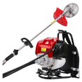 thumbnail image 2 of Gas Brush Cutter Grass Cutter 6 In1 With FKGX35 4 Stroke Petrol Engine Backpack Grass Strimmer ,Easy to Use, 2 of 7