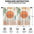 thumbnail image 2 of Blackout Kids Curtains,Boho Bohemian Art Childrens Insulated Curtains Set Of 2,Bedroom Essentials,Toddler Room Decor 42"x54"(106x137cm), 2 of 4