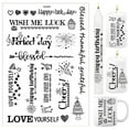 thumbnail image 3 of Water Transfer Stickers for Candles Decoration DIY Valentine's Day Gift Decorating Supplies Candle Tattoos Craft Set(A), 3 of 6