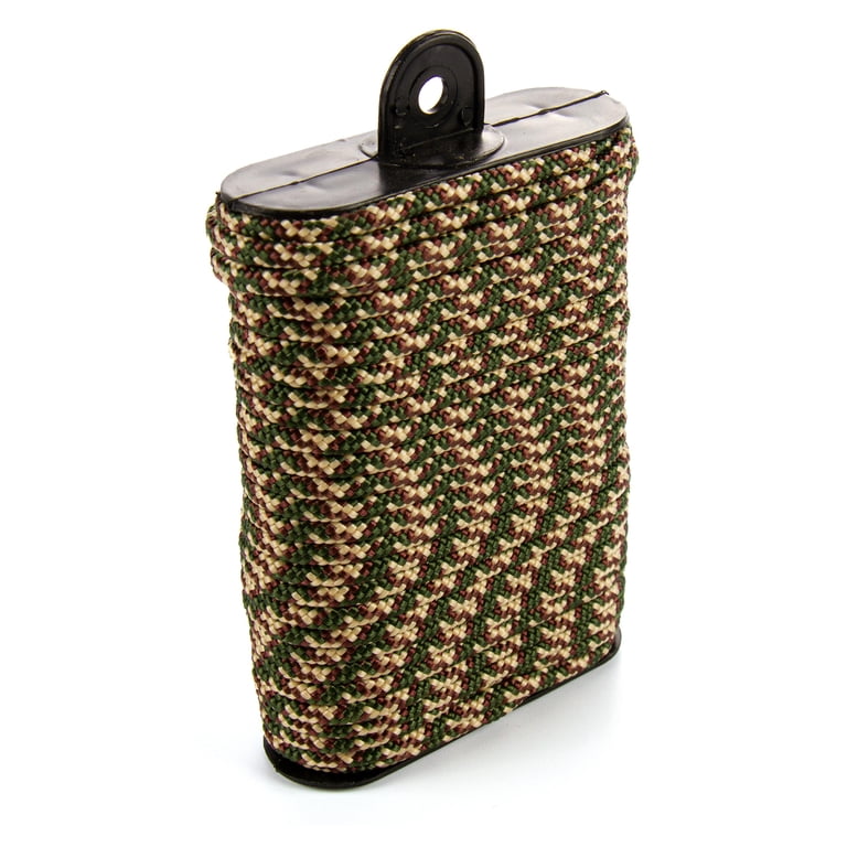 Diamond Braided Camping Cord Rope, 1/8-inch x 50-foot photo 4