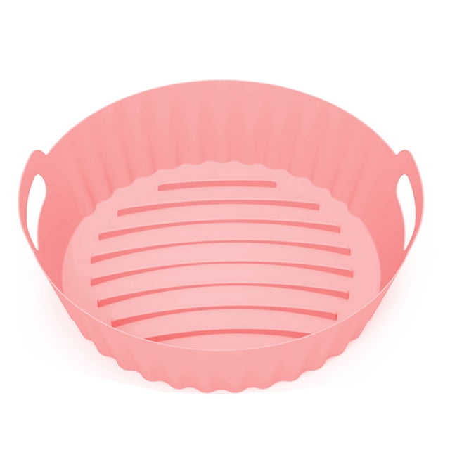 Accesorios de silicona para freidora de aire Olla de silicona para freidora de aire Sartén multifuncional forrada