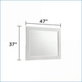 thumbnail image 6 of Bedroom Furniture Set, 5-Piece Queen Modern White Wood with LED Headboard | White | Wood, 6 of 6