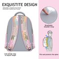 thumbnail image 5 of Pioneer Flower Backpack for School,Cute School Bag,Schoolbag with Adjustable Shoulder Straps & Padded Back,15.3"x11"x6.7", 5 of 6