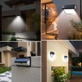 thumbnail image 3 of Lámpara de pared con detección de movimiento humano para patio solar, luz inteligente para jardín, villa, balcón, pared exterior, 3 of 5