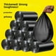 thumbnail image 1 of Bolsas de basura negras, bolsas de basura desechables para el hogar, gruesas, de colores rotos, 1 of 4