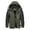 Army Green, variant on Men's Winter Ski Jackets Heveyweight Waterproof Fleece Mountain Jacket Windproof Warm Coat with Hooded Snowboard Insulated Jacket Parka Raincoat with Multi-Pockets for Hiking Walking Skiing