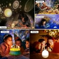 thumbnail image 2 of Baby Night Light Projector, LED Child Night Light Musical and Luminous Lamp 360° Rotation, 8 Songs, 6 Projection Films, Star Projector Lamp for Bedroom, Gifts, Birthday, 2 of 5