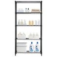 thumbnail image 6 of 5 tier black coating shelving unit 14x36x72in, 6 of 10