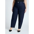 thumbnail image 2 of ELOQUII Women's Plus Size The Barrel Leg Jean, 2 of 3