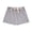 Gray, variant on Kids' Elastic Waist Shorts Drawstring Casual Shorts with Rolled Cuffs