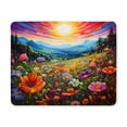 thumbnail image 1 of Blooming Flowers Mouse Pad, Wildflowers Floral Mouse Mat with Waterproof Anti Slip Rubber Mousepad for Desktops, Computers, 1 of 4