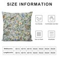 thumbnail image 6 of COMIO Spring Pillow Covers Set of 2, Outdoor Grey Green Pillow Cover Spring Farmhouse White Daisy Throw Pillow Case Garden  Cushion Case for Couch Sofa White, 6 of 6