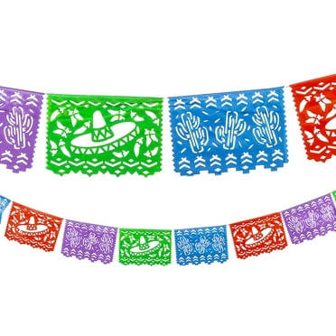 Fiesta Cutout Banners, Party Decor, Cinco de Mayo, 10 Pieces