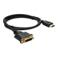 thumbnail image 3 of 8in HDMI 1.3 Male to DVI-D Dual Link (24+1 pin) Female Black Cable For Resolution Up to 2560x1600 (WQXGA) - 100% compatible and guaranteed to work, 3 of 9