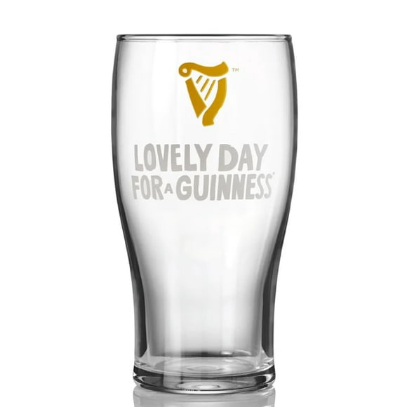 Vaso de cerveza Guinness Tulip de 590 ml, producto oficial de Lovely Day