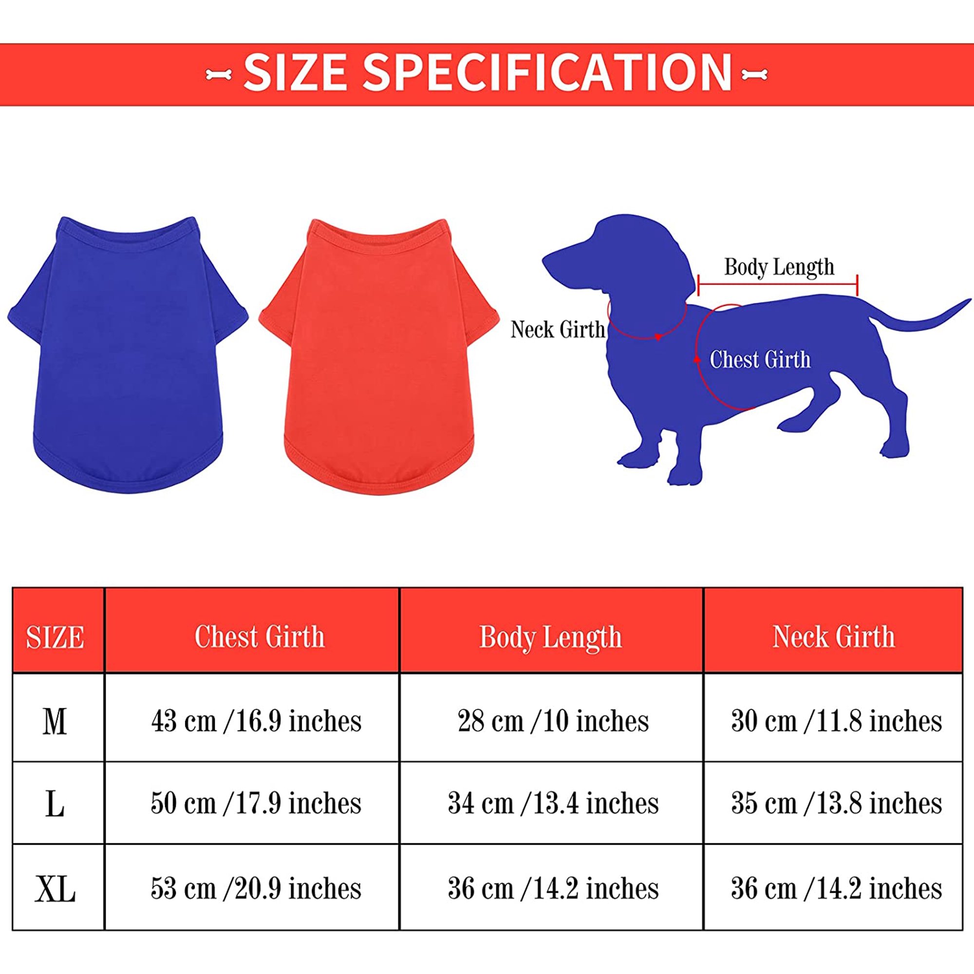 12 Pack Cozy Dog Shirt Soft Pet Clothes Puppy Apparel Dog Blank T Shirt For Small And Medium Puppies Dogs And Other Pets Medium Walmart Canada 12 Pack Cozy Dog Shirt Soft Pet Clothes Puppy Apparel Dog Blank T Shirt For Small And Medium Puppies Dogs And Other Pets Medium Walmart Canada