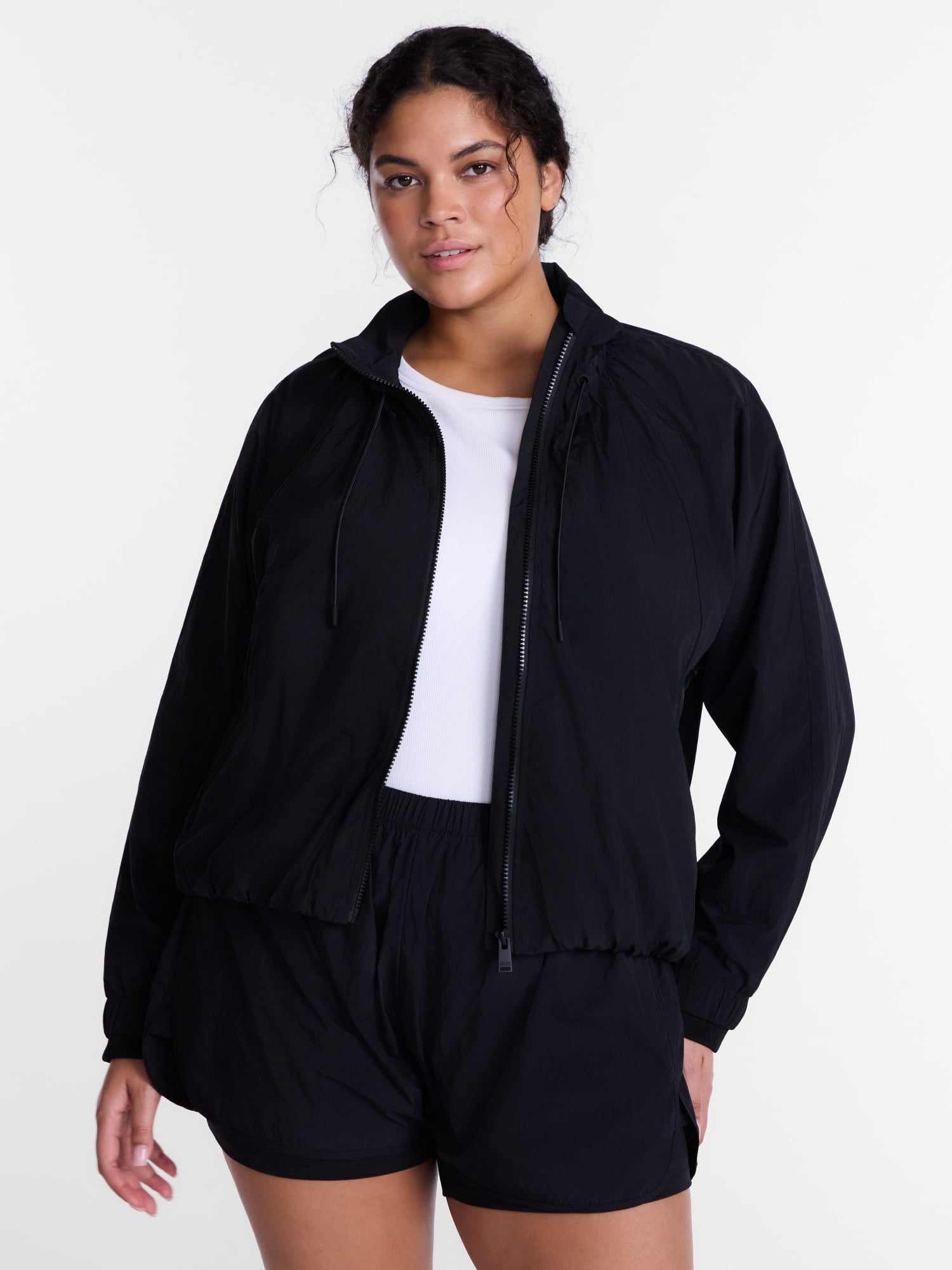 Avia Women's Crinkle Jacket, Sizes XS-XXXL