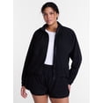 thumbnail image 2 of Avia Women's and Women's Plus Crinkle Jacket, Sizes XS-4X, 2 of 7