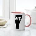 thumbnail image 4 of CafePress - Vermont Initials - 11 oz Ceramic Mug - Novelty Coffee Tea Cup, 4 of 4