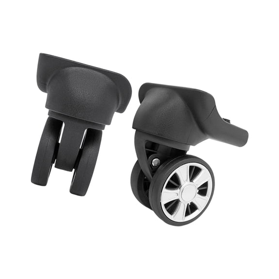 360 Degree Swivel Replacement Wheels for Carry On Luggage with Screws Included