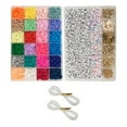 thumbnail image 1 of GUOOL 6mm Clay Beads for Jewelry Making Finding DIY Craft Unisex Gift Birthday, 1 of 9