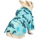 thumbnail image 4 of Chubasquero de doble capa con cremallera y capucha para perros pequeños a grandes, patos, rosa, XL, 4 of 7