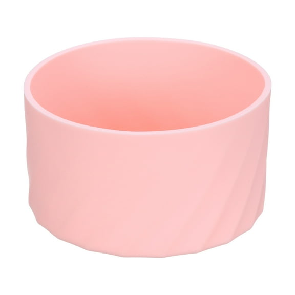 Protective Silicone Boot Non Slip Tumbler Bottom Sleeve Protector Cover Pink
