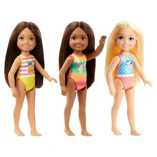 Mattel MTTGHV54 Barbie Chelsea Beach Doll Toys Assortment 18