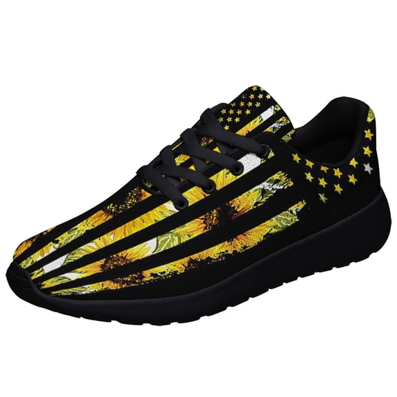Sunflower America Us Shoes Sneakers for Women Men Black Size 3.5