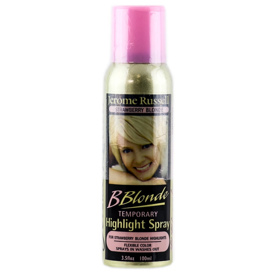 Jerome Russell B Blonde Temporary Highlight Spray Color Strawberry