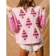 thumbnail image 5 of Suéter vintage para mujer, sudaderas con capucha de retazos con purpurina, estilo Harajuku, ropa de calle de manga larga ajustada, camiseta navideña, jersey holgado de otoño, 5 of 5