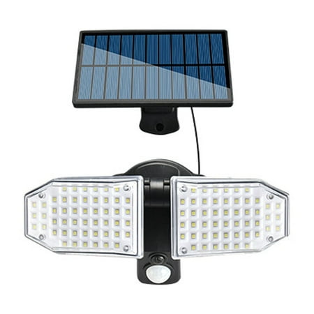 

Qdahuk 100LED Solar Folding Light Wall Light Smart Sensor High Brightness Street Light LED Garden Lights B