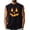 Black, variant on Mens Sleeveless Tank Tops Graphic Halloween Pumpkin Casual Shirt Summer Beach Printed Hawaiian Muscle Tops