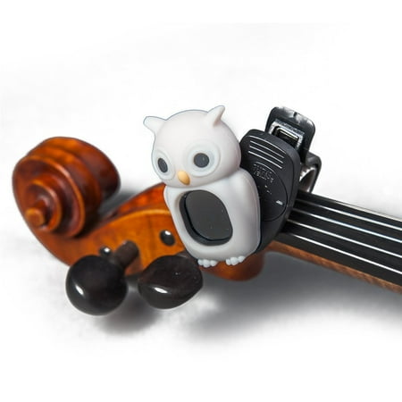 Chromatic Bass Scales - SWIFF Digital Chromatic Guitar Bass Violin Ukulele Carton Tuner w Battery (White Owl)