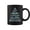 Black, variant on Wolf Grey Coffee Mugs