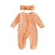thumbnail image 1 of Niña Bebé Vestido de Manga Larga Cómodo Suave Transpirable Tela Otoño Invierno Sudadera para Viajes Diarios Casa Vacaciones Niña Bebé Manga Larga Romper, 1 of 6