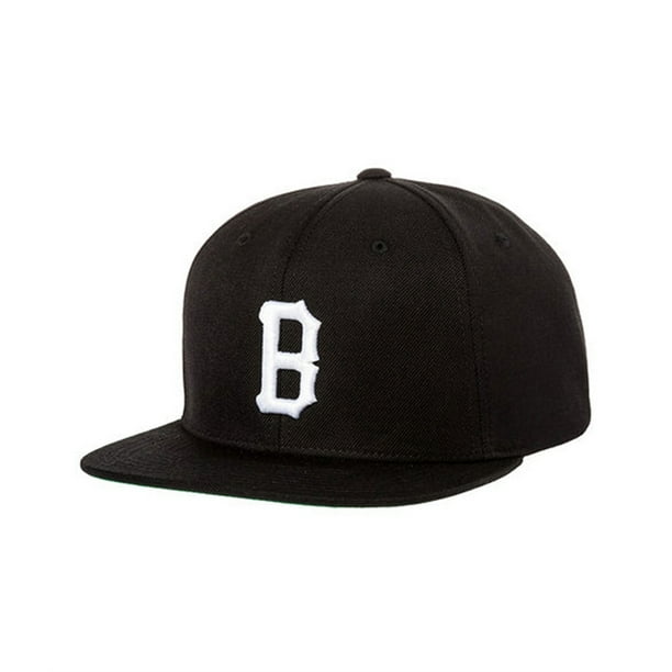 Gorra de béisbol Black Scale The B Logo Snapback para hombre, negro, talla única Black Scale Gorra de beisbol