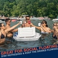 thumbnail image 6 of GoSports 40 Quarts Floating Cooler and Dry Storage Vessel with Tow/tie-Down Rope, White, 6 of 6