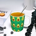 thumbnail image 5 of Yiaed Cartoon Fruit 1 Print Ceramics Coffee,Large Handle Design,Extra Large Tea and Coffee Cup for Office and Home Mugs, 5 of 6