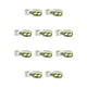 thumbnail image 2 of Tapones para los Oídos Kearding Silicona 10Conjunto Verde 4 piezas, 2 of 6