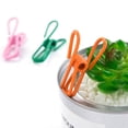thumbnail image 3 of Clips para chips, 20 clips para embalaje de alimentos con material recubierto de PVC, clips para bolsas, clips para bolsas, clips para paquetes, clips para chips, 3 of 5