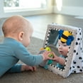 thumbnail image 6 of Tummy Time See Me Square Floor Mirror Grey, 6 of 6