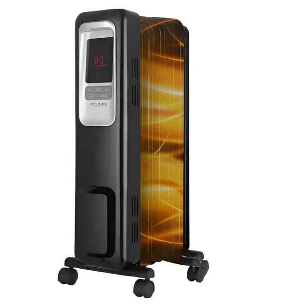 Calefactor Eléctrico Pelonis con Radiador de Aceite Calentador