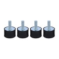 thumbnail image 1 of Amortiguador antivibratorio Yosoo M6 con soportes de goma (4 unidades), 1 of 9