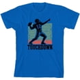 thumbnail image 3 of "Touchdown" Football Sports Youth Natural Crew Neck Short Sleeve Tee-XXL, 3 of 4